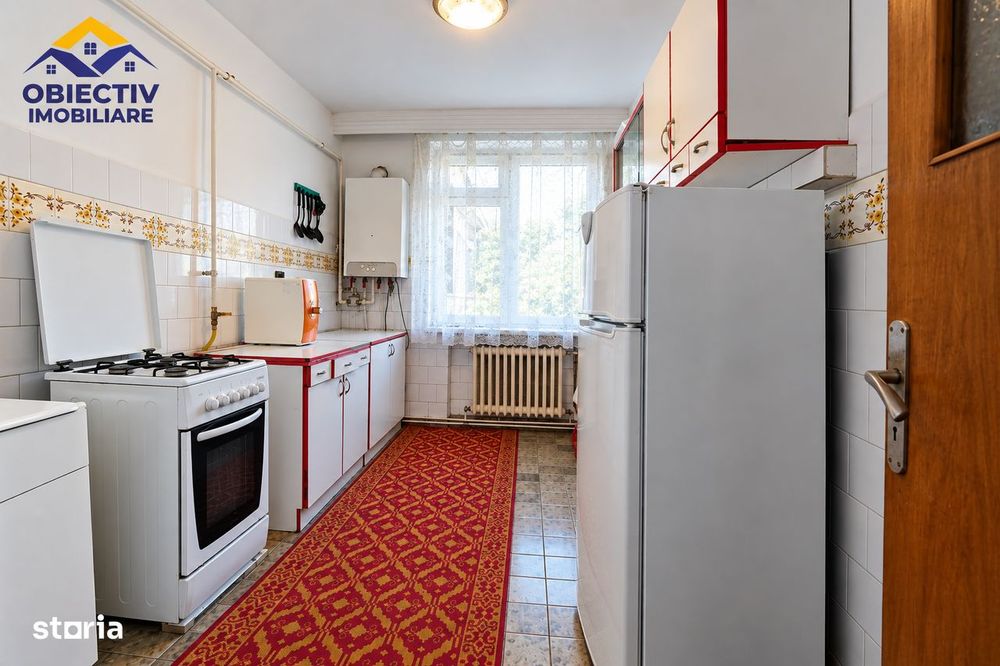 Apartament 3 camere/ 2 balcoane + boxa CENTRU Dioda