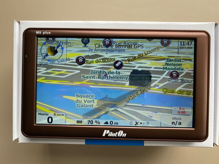 GPS PilotOn M9 Plus Harti 2025 Q2 NOU autoturism/camion/autocar