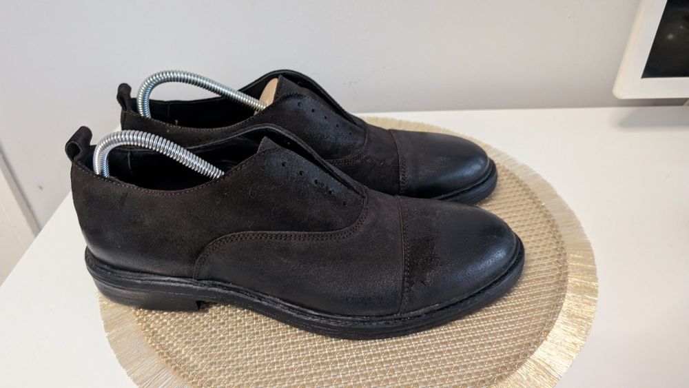 pantofi piele noi fara eticheta 43/29 cm