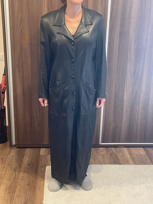 Haina lunga piele naturala