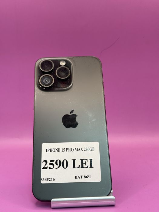 Iphone 15 pro max 256 gb•amanet matei crangasi•8365
