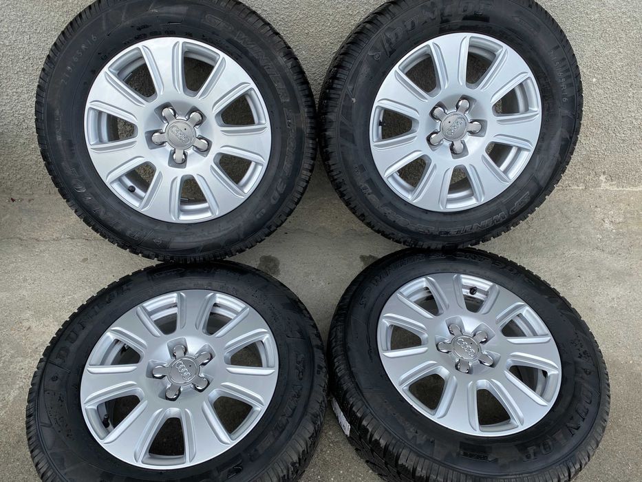 Jante originale Audi 16 cu anvelope de iarna
