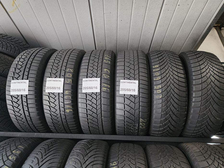 Anvelope 205 60 16 iarnă Continental Goodyear Pirelli