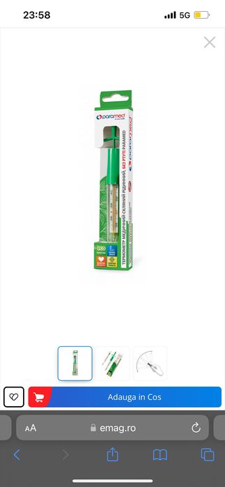 Termometru medical Ucraina