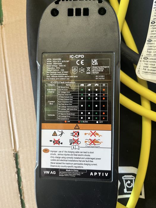 Кабел за зареждане Тип 2 BMW, Mercedes, VAG, Huyndai, Volvo и др.