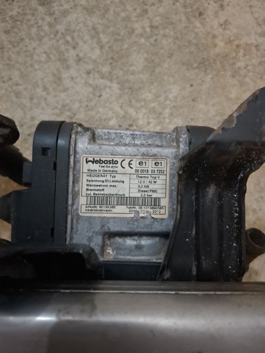 Webasto  vw touran