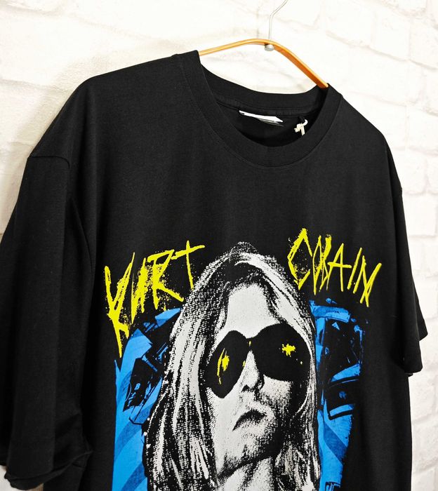 Kurt Cobain Vailent Nirvana мъжка тениска размер L  НОВА