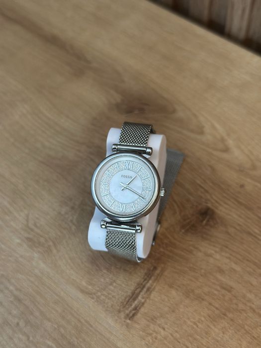 Ceas Fossil Carlie cu cristale