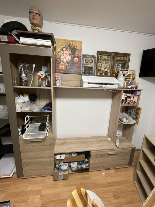 Biblioteca nuanta stejar