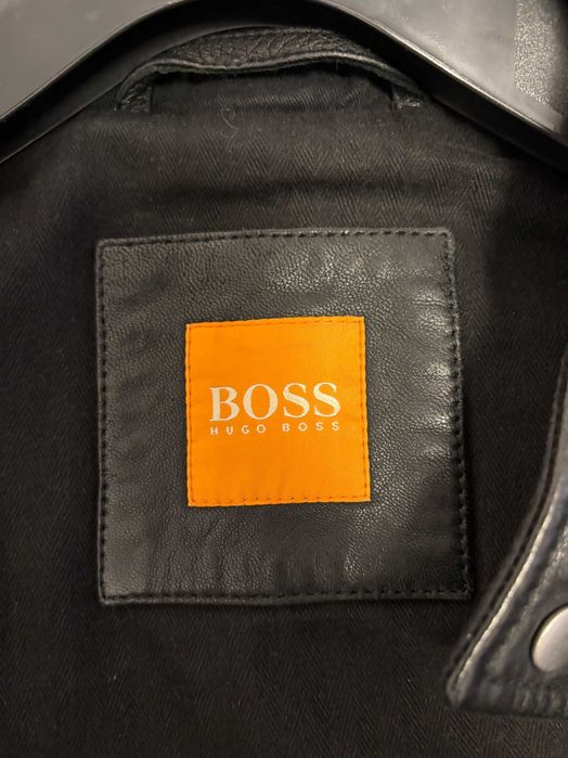 Geaca de piele Hugo Boss