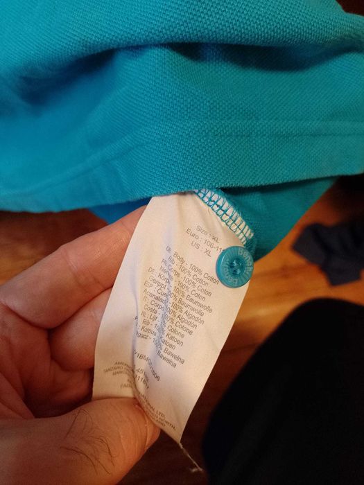 Tricou polo albastru Bench L/XL