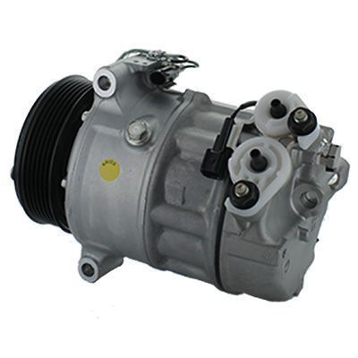 Compresor aer conditionat Jaguar XF, 2008-2016, motorizare 2.2 d 120/140/147kw, diesel, rola curea 110 mm, 6 caneluri, tip Sanden: PXC16