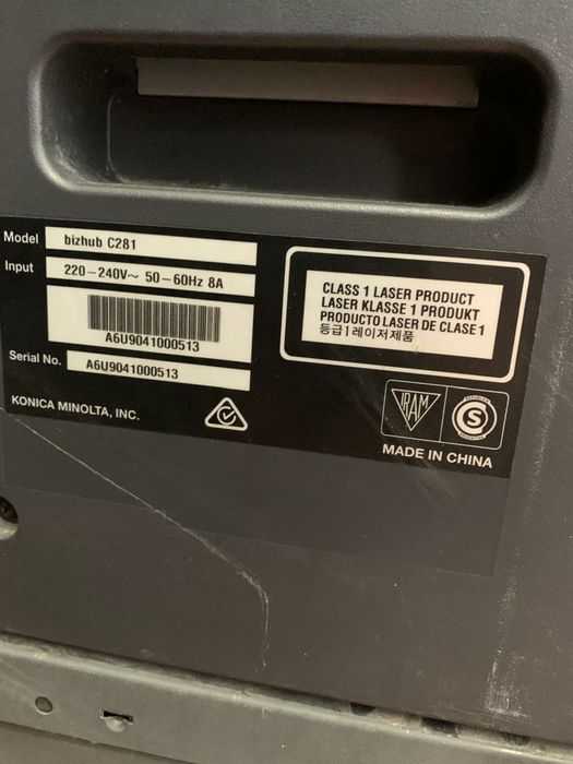 ПРОДАМ принтер bizhub C 281.