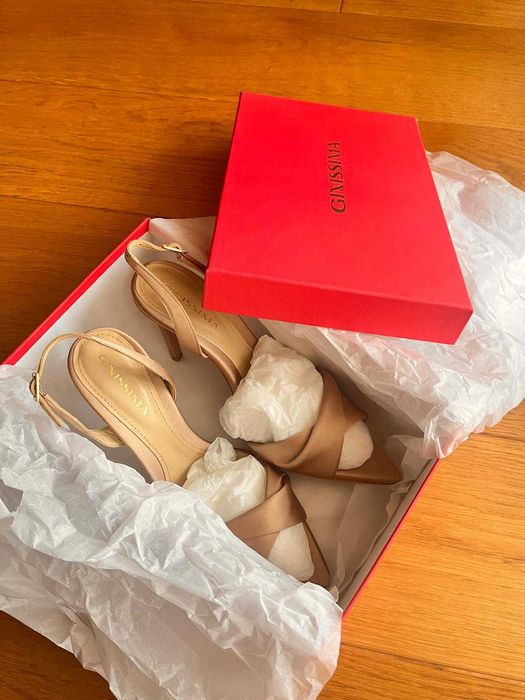 Vand sandale nude bej Ginissima 39-40