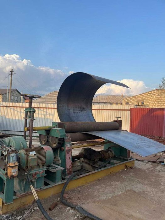 Септик трубы Гибка Вальцы Обечайка