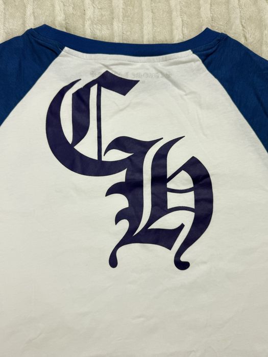 Bluza Chrome hearts - Alb/albastru