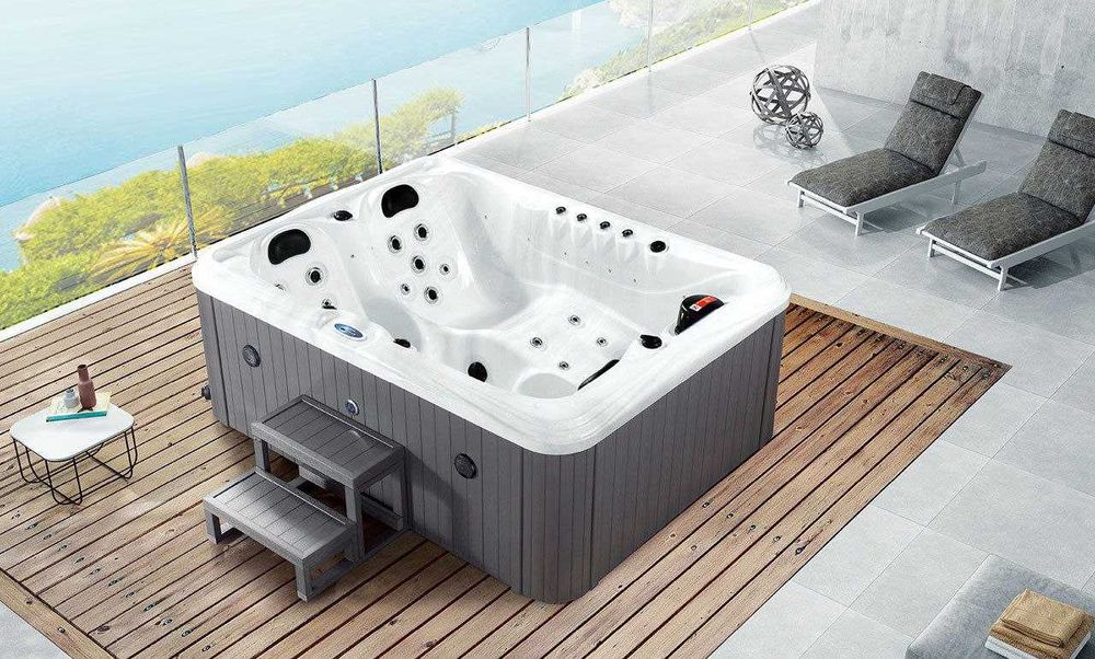 Джакузи СПА бассейн для дачи и двора / Jakuzi SPA vanna