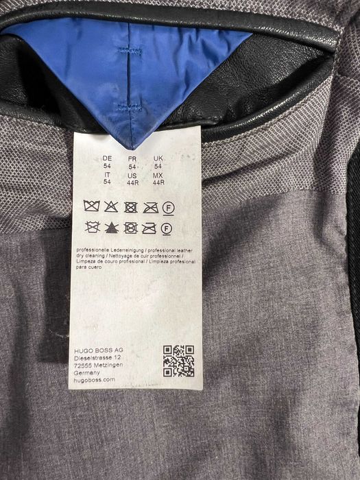 Кожено яке HUGO BOSS