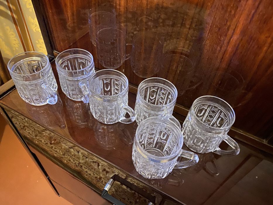 Хрустальные пивные кружки