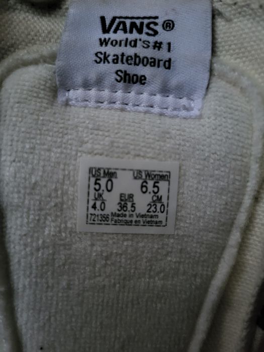 Vans skateboard dama