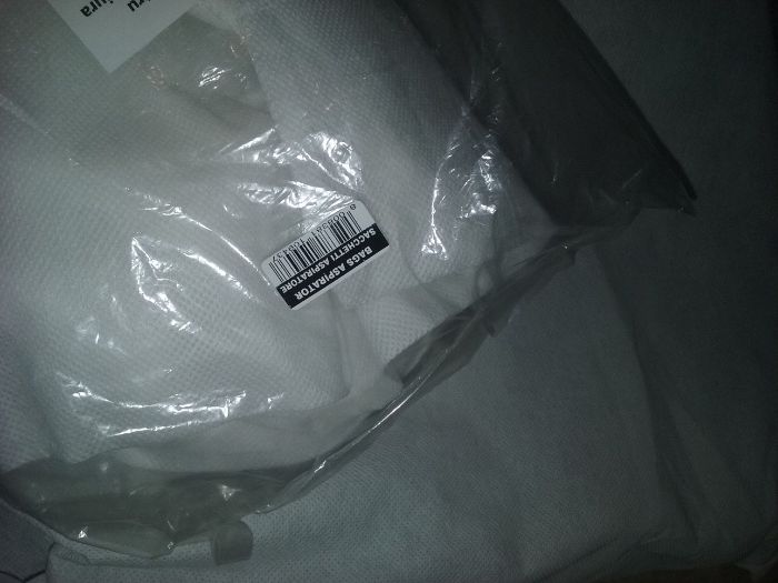 Aspirator pentru manichiura (Made in Italy) + 8 saci rezerva