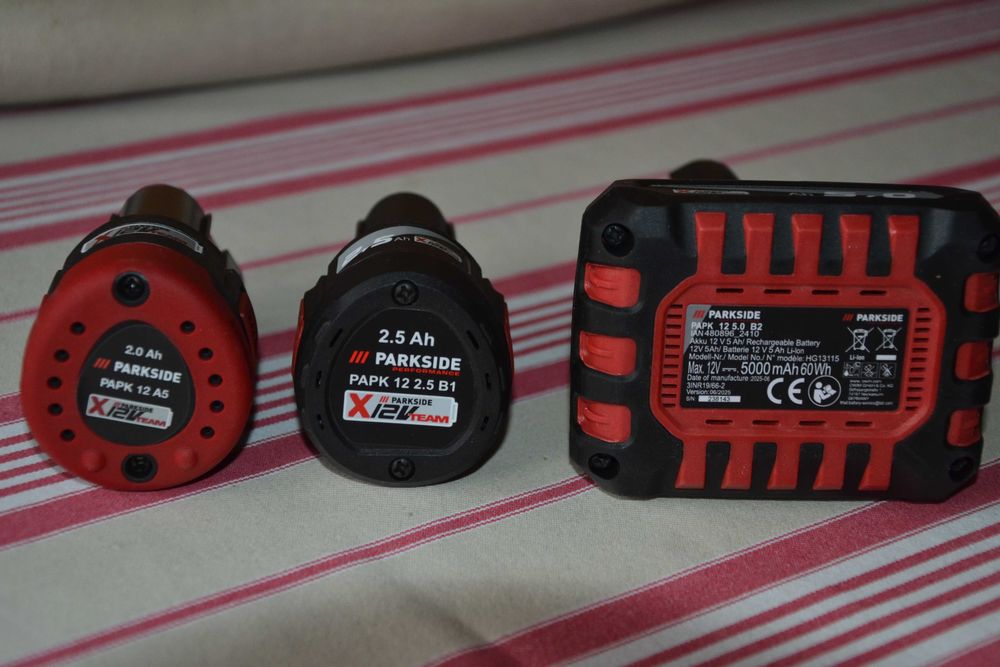 Нови батерии Parkside 12V