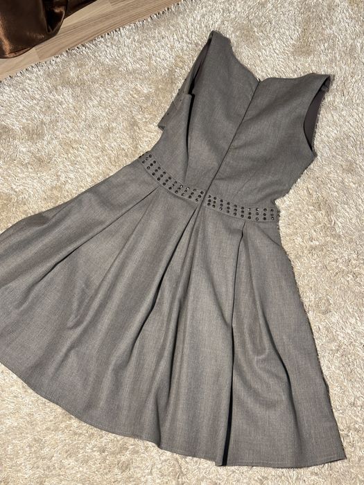 Дамска сива рокля