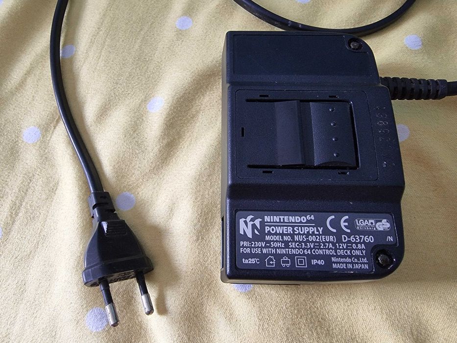 Alimentator/incarcator/sursa N64/Nintendo 64