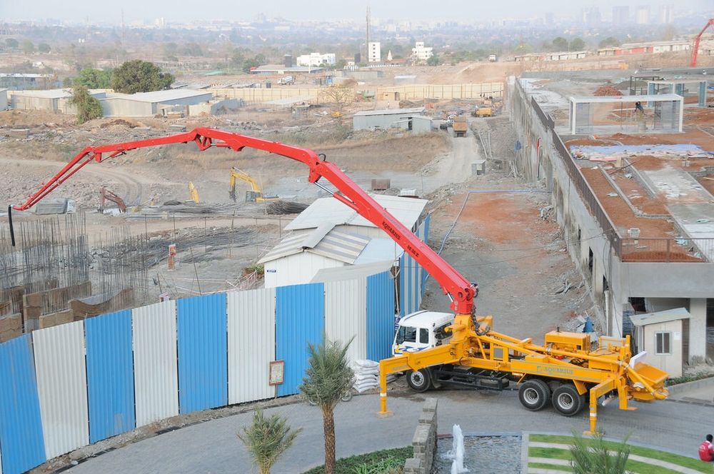 Бетон Насос от 16 м до 66 м