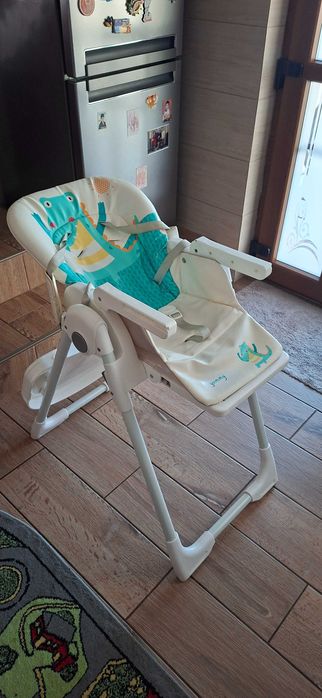 Scaun de masa Wunderkid play alb/turqoise