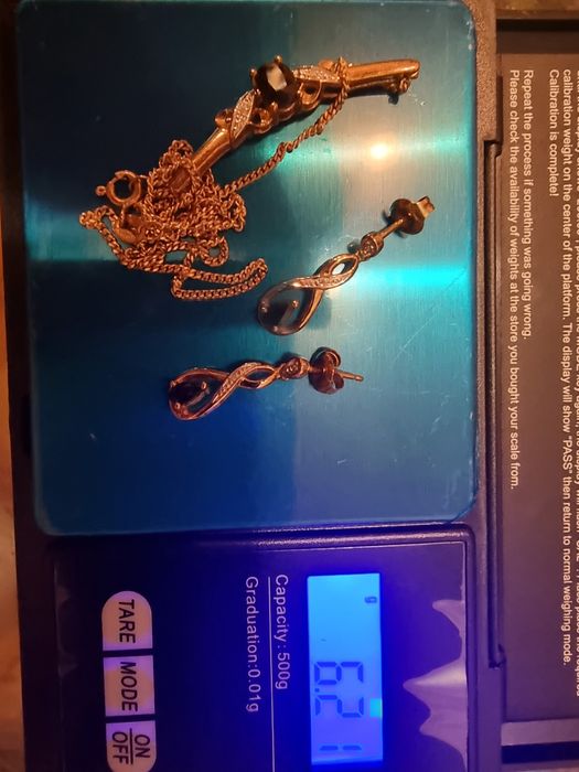 14-каратов руски златен комплект 6,21 грама