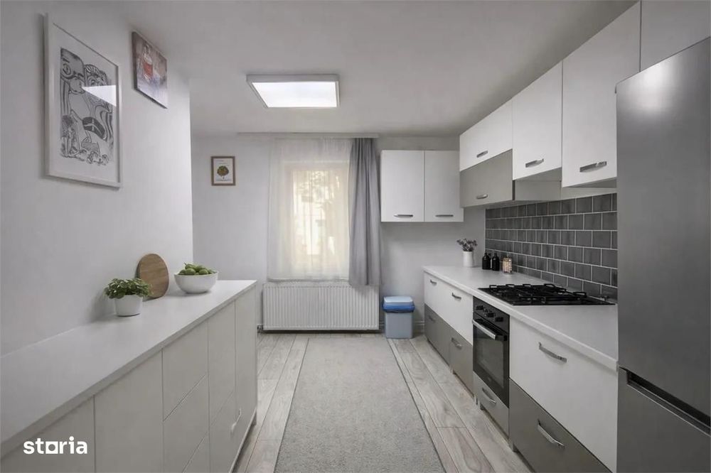 Apartament 2 Camere Tudor Renovat Mobilat Zona cu Spatiu Verde