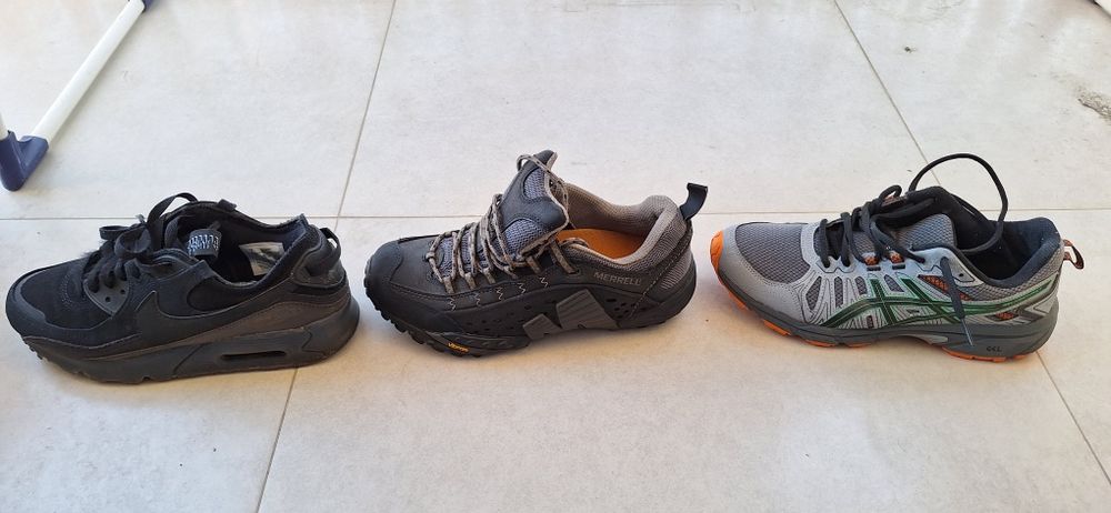 Pantofi sport Asics, Nike, Merrell