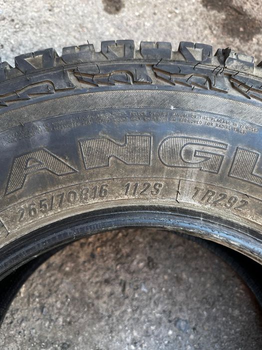 Шина Triangle AT 265/70/16