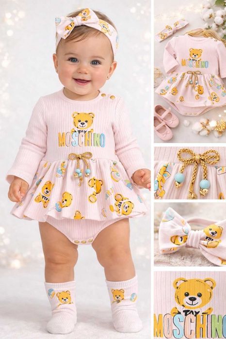 Боди с поличка и лента