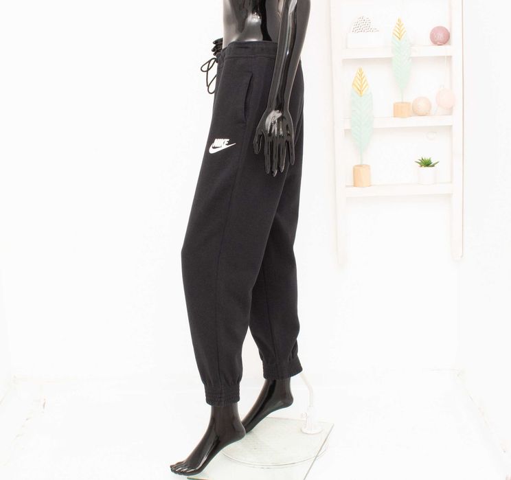 Nike оригинален дамски спортен панталон черен долница L