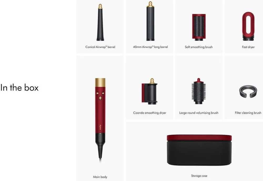 Dyson Airwrap ID HS08 Red Velvet