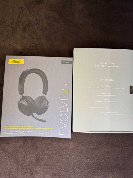 Слушалки Jabra Evolve 2 75