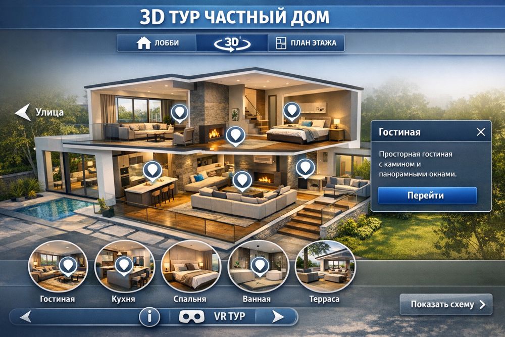 Продам прект Виртуальные 3D-туры