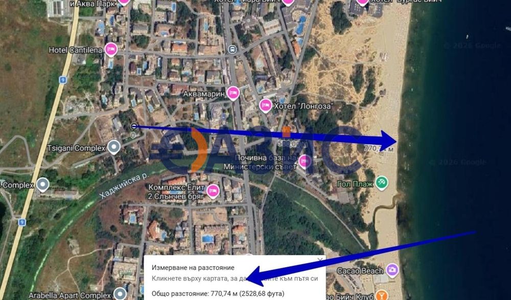 Продава се Двустаен апартамент в к.к. Слънчев бряг - 55 кв.м за 708 €/кв.м - Снимка #8