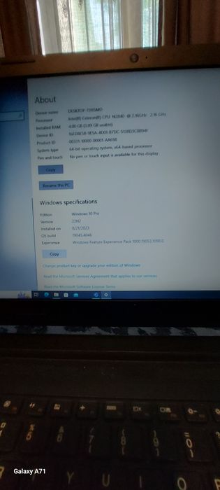 Laptop. Lenovo B50 10