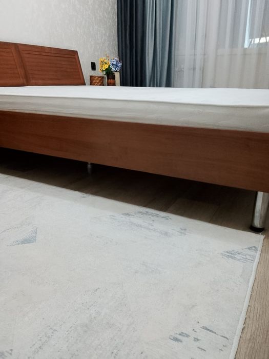 Шымкентте!Продам кровать с ортопедическим матрасом