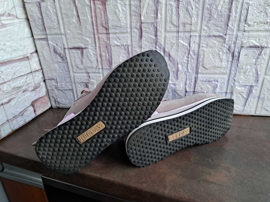 дамски обувки,кецове,маратонки,Replay номер 38,5,сникърс,платформа