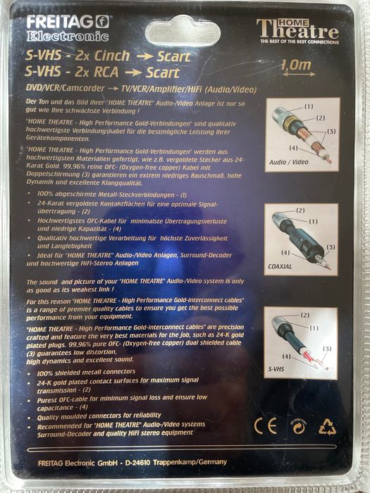 Намалена ценаКомплект висок клас кабелиза аудио системи и домашно кино