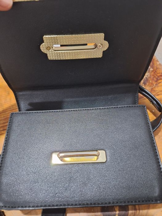 Сумка чёрная маленькая Prada