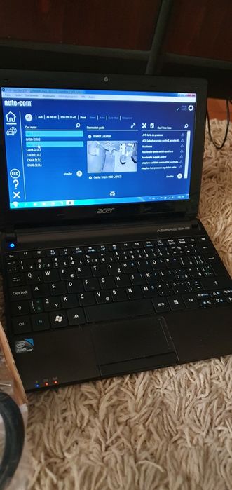 Laptop Acer Aspire One D270 + soft diagnoză auto (până în 2021)