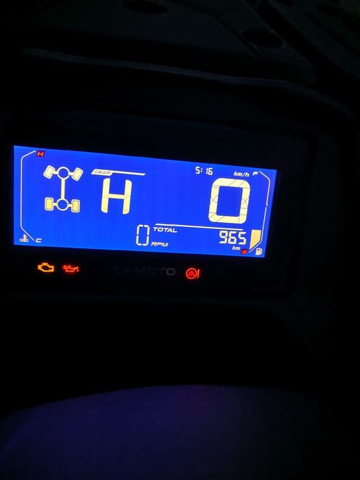Atv cfmoto 520l EPS că nou 960 km