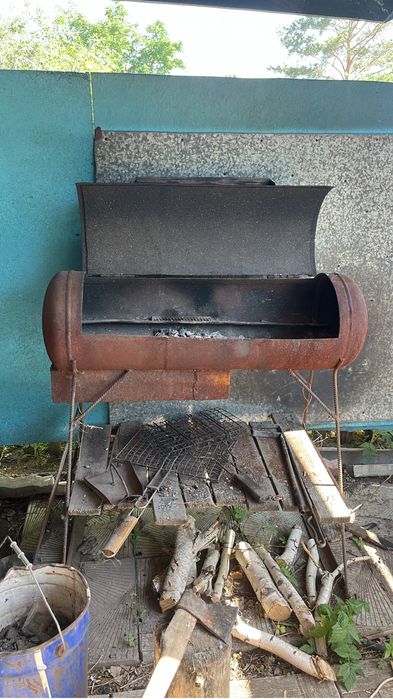 Продам мангал из газ балона