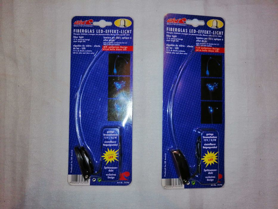 Fibra de lumina cu led , 12 V , NOU