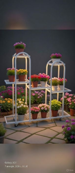 Полка. Стелаж. Подставка.  Для цветов. Гуллар учун